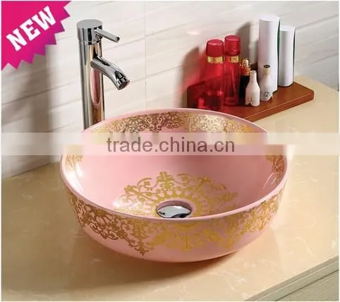 Chaozhou Color Ceramic Shape Kitchen Countertop Basin photo-2