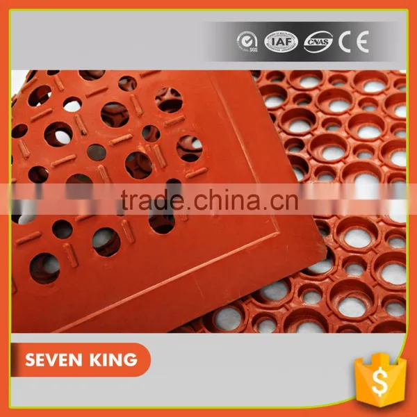 QD 7king Great Wall SBR Rubber Mat Rolls ,anti Fatigue Floor Matting ,rubber Tactile Indicator Mat photo-5