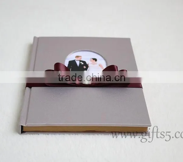 Rustic Wedding Guest Book in Handmade Bridal Book photo-3