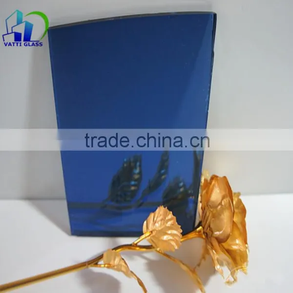 5 mm Silver Grey Color Glass of Hot Reflex Plated Film to Prevent Radiation Optical Coating Glass Processing photo-4