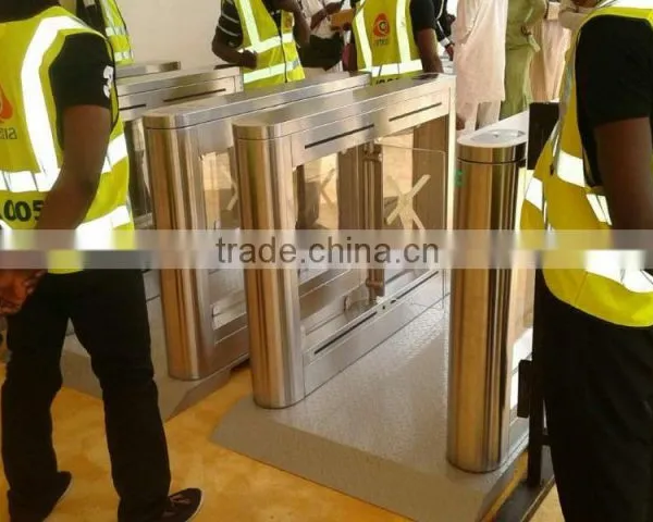 airport, metro, office, hospital,building,government, railway quick pass swing barrier gate turnstile with access control system