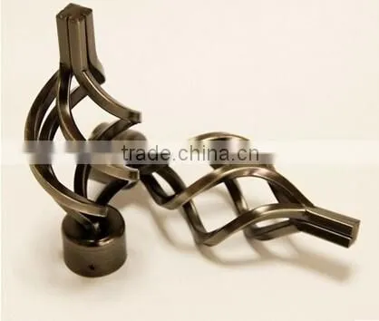 Plating Fashion Curtain Rod Finial photo-3