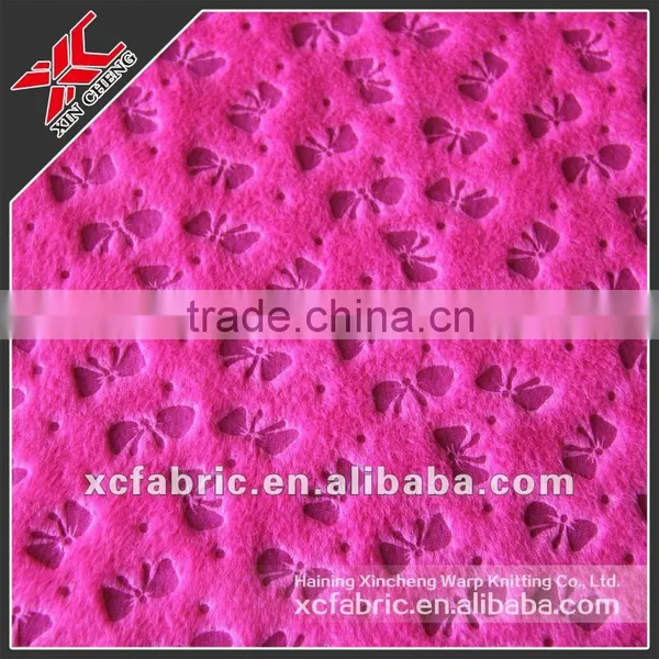100% Polyester Tricot Velvet Fabric Textile for Home Use,upholstery Fabric