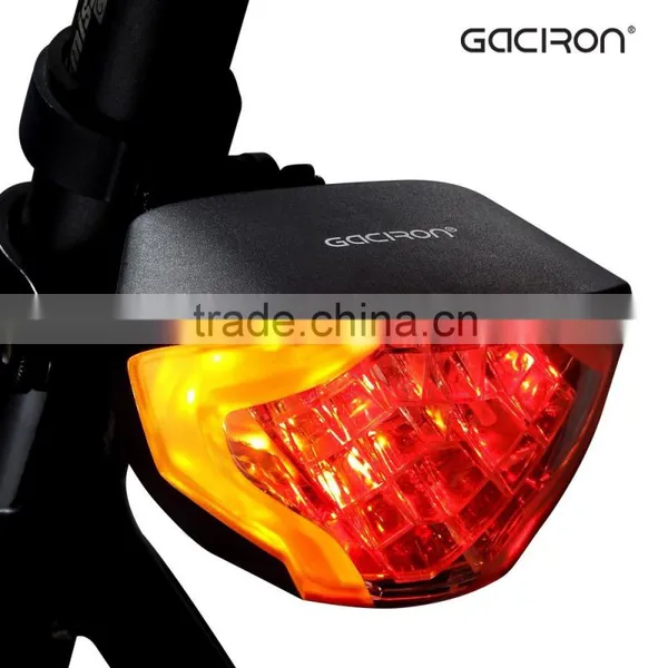 Gaciron High Quality Smart Turn Signal Mountain Bike Rear Light