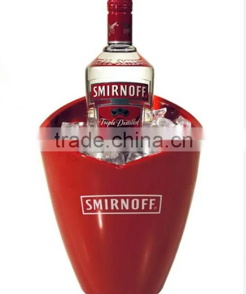 New Arrival Smirnoff Ice Bucket, Vodka Ice Bucket Plastic photo-2