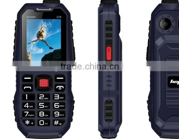 Support Push To Talk Function 1.77 Inch Best Outdoor Waterproof Rugged Mobile Phone Mini-S26
