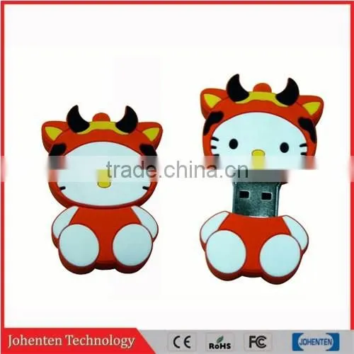 Promotional Bulk 128GB Pen Drive Movies Cartoon Laser Logo Cheap and High Quality photo-3