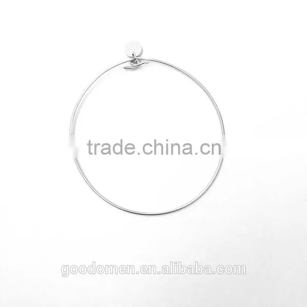 High Quality Fashion 18k Gold Color Metal Bracelet photo-2