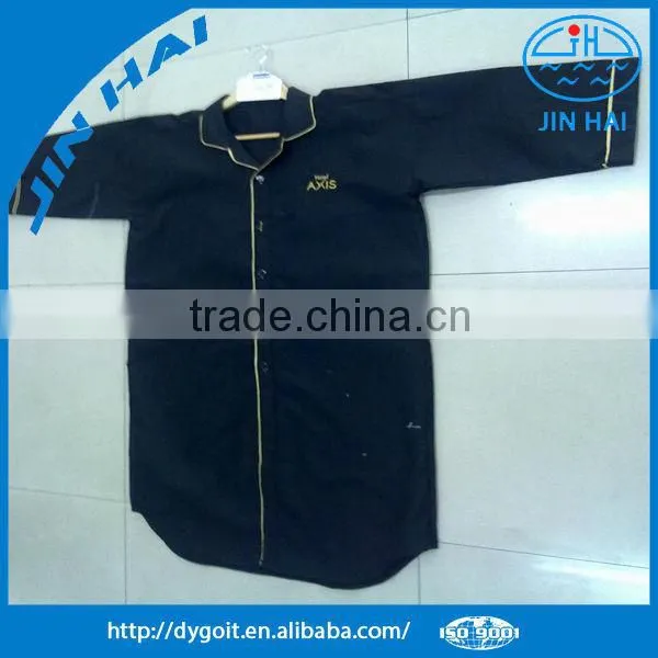 OEM Wholesale Black Cotton Waffle Bathrobe photo-2