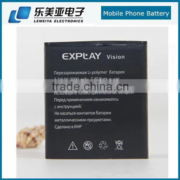 2000mah Mobile Phone Battery For Explay Vision