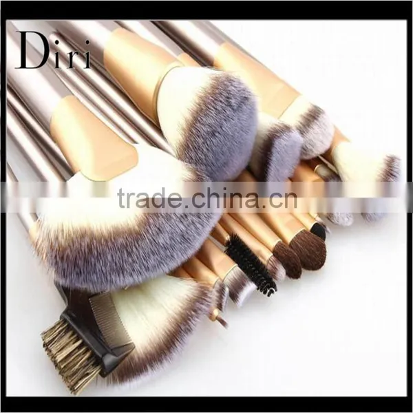 High Quality Women Natural Hair Makeup Brush Set photo-5