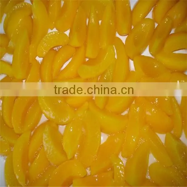 Hot Sale 820g Canned Yellow Peach in Slice