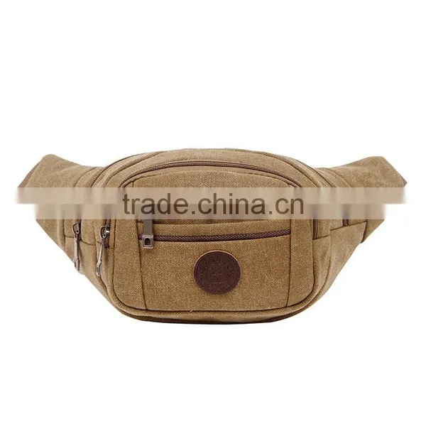 Creative Military Men Canvas Waist Bag photo-2
