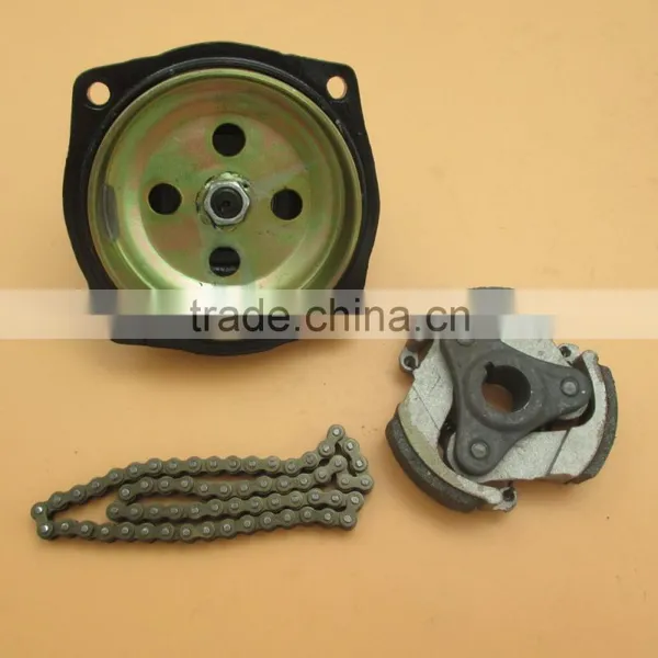 6T Gear Box Drum Clutch Pad Chain Kit 43cc 47cc 49cc Rocket Dirt Bike Mini Quad photo-3