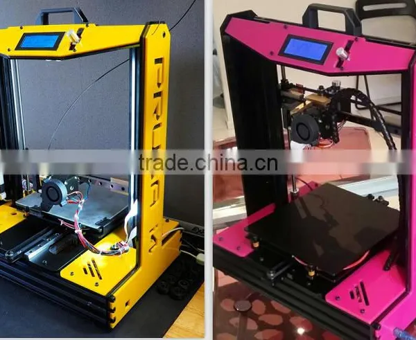 2016 New Hot Reprap DIY Semi Assembled 3D Printer Prusa I4 Prusa I3 Plus 2020 Aluminum Frame Linear Guide Rail for XZY Axis photo-5