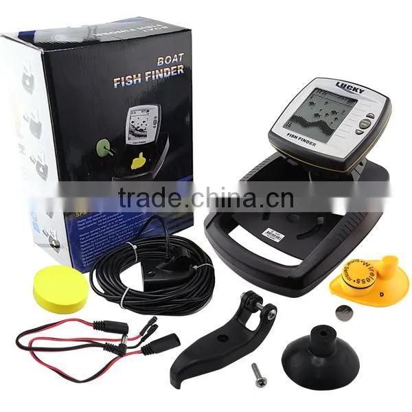 2-in-1 Portable Wireless Boat Fish Finder Sonar Sensor Contour Alarm Fishfinder photo-2