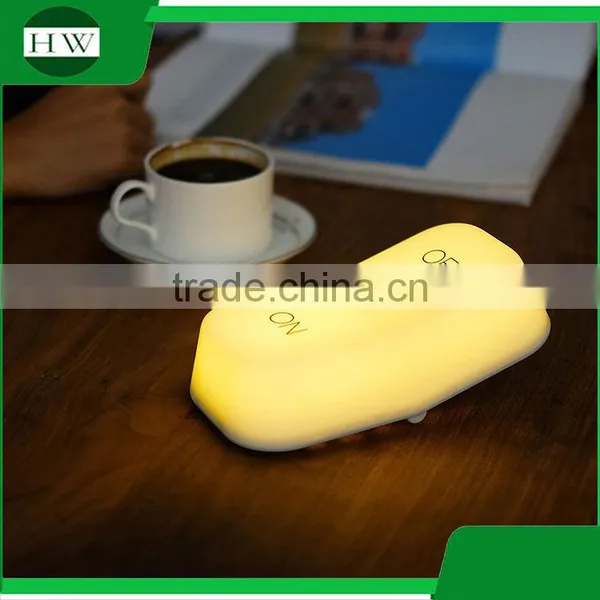 Children Plastic Gravity Induction Mini on off Battery Charge Led Night Lamp Light photo-4