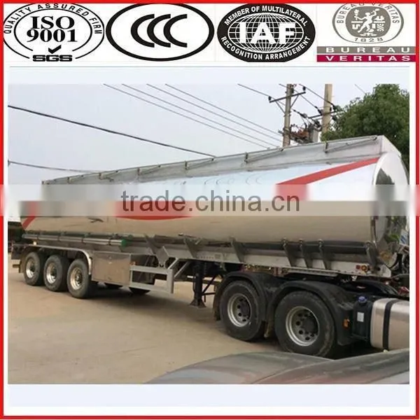 Aluminum Tank Semi-trailer Used Fuel Tanker Truck Aluminum Tank Semi-trailer