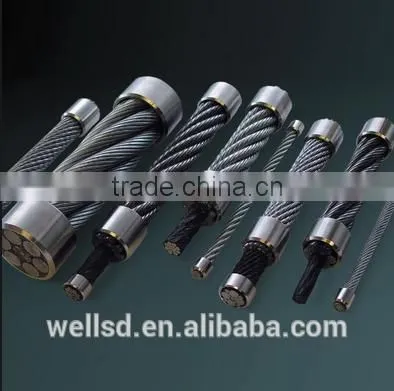 3mm - 62mm Electric Galvanized Carbon Steel Wire Rope photo-2