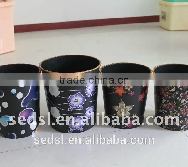 Color Printed Trash Can,Waste Bin Without Lid photo-4