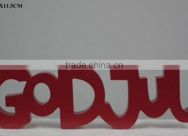 Lovely Christmas Decoration DIY Wooden Letters Wooden Words Gifts for Home Decoration photo-3