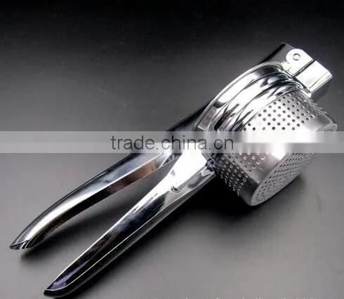 Cy281 Practical Manual Press Mashed 430 Stainless Steel Potato Masher Ricer Puree Vegetable Fruit Juicer photo-2