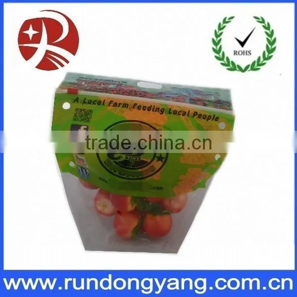 Stand Up Pouch Fruit Packaging Bag With Handle photo-5