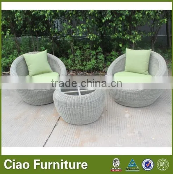 Modern Garden Rattan Coffee Furniture Table Chair Set photo-5
