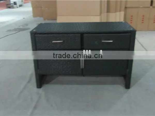 Hot Sale Garden Outdoor Accessory Rattan Cabinet photo-2