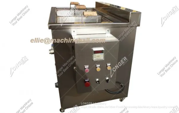 Double Tanks Nuts Fryer Machine photo-4