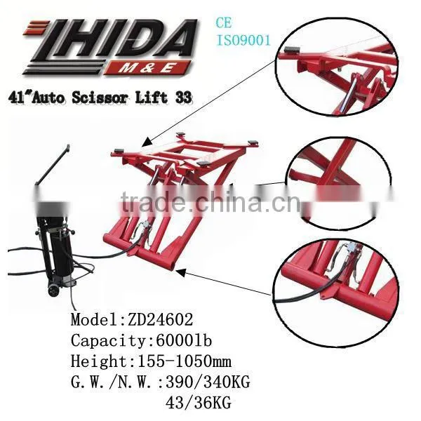 CE Approved 53" 6000lb Electrical Auto Lift Table photo-2