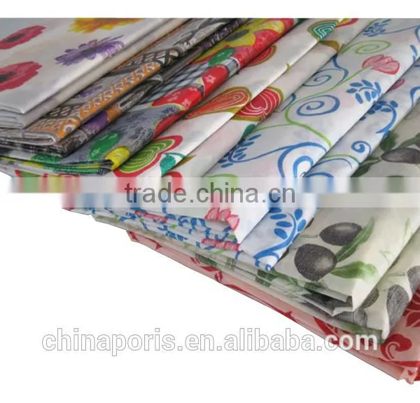 2015 Classic and Fashionable Flannel/PVC/PE Table Cloth photo-3