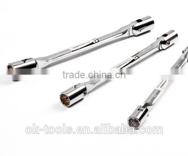 OK-TOOLS CHROME VANADIUM Double Flexible Handle for Socket photo-2