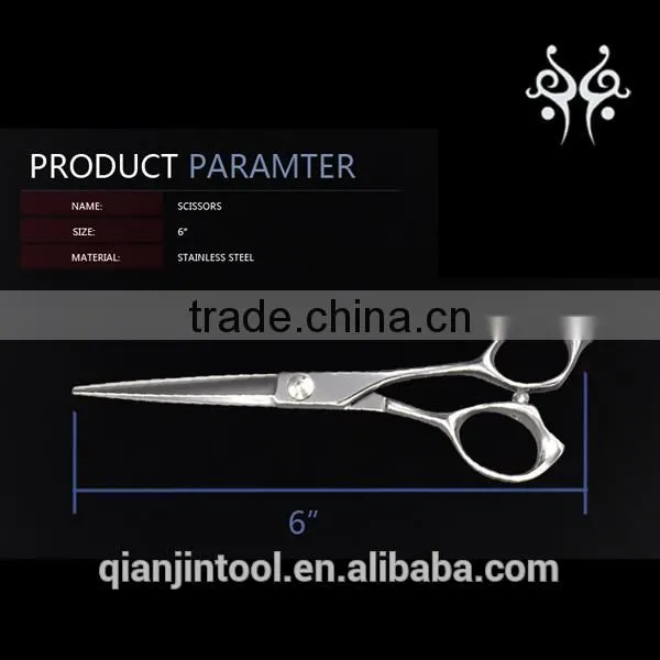 QJ-JC100 Professional Salon Hair Scissors Stainless Steel High Quality Hair Scissors photo-5