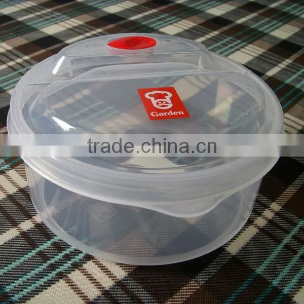 3Pcs Clear Plastic Crisper Air Holes With Flip Lids photo-2