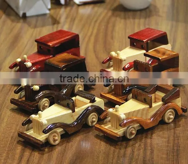 2016 Customized Arts Deco and Crafts Wooden Toys Car photo-4