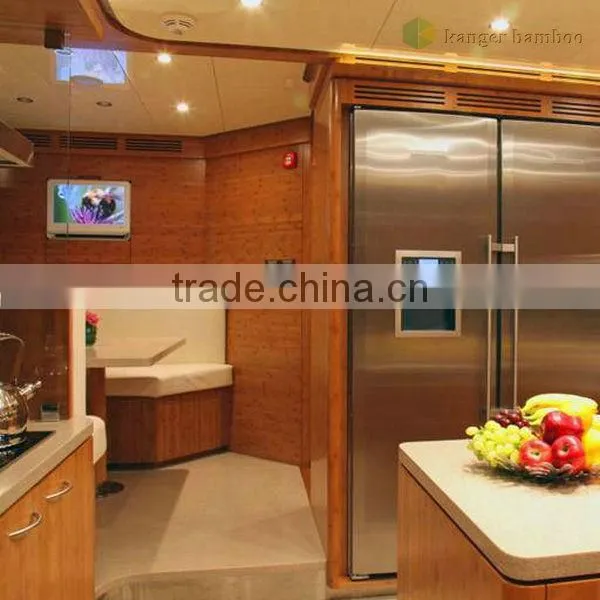 Carbonized Bamboo Veneer Good Decoration Material Transparent Bamboo Veneer