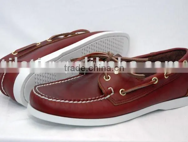 Classic Men's Handsewn Boat Shoes Loafer Shoes Slip on Shoes photo-3