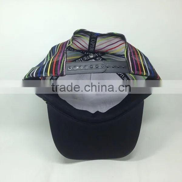 Children Multi Color Mesh Cap Custom Mesh Baseball Cap Breathable Trucker Hat photo-6