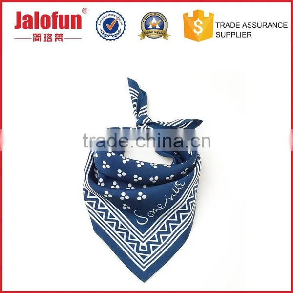 Promotion Gift Custom Designer Jacquard Scarf Silk Screening Wholesale China