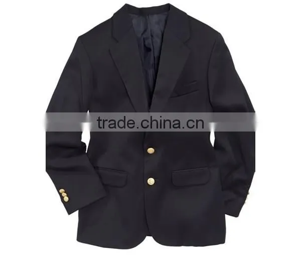 Boys' Brass Button Blazer