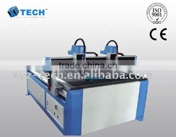 XJ1212 Two Heads Dual Spindles Cnc Stone Cutter Router With CE photo-2