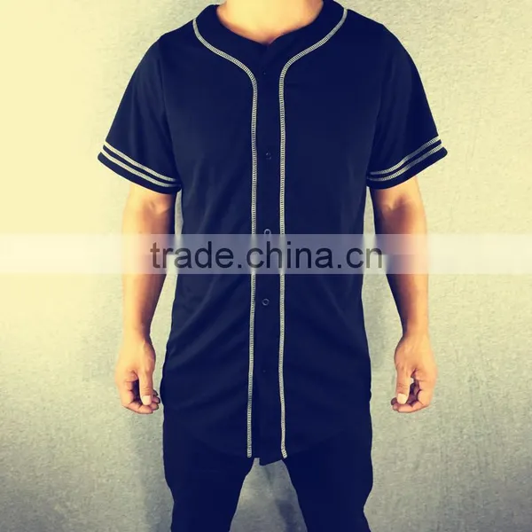 Quick Dri-Fit Unisex Baseball T Shirt Baseball Tops Custom Blank Baseball Jersey Plain Baseball Tee Shirts Wholesale photo-2