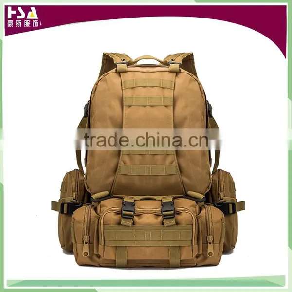 Outdoor Camping Camouflage Big Size Multi-function Backpack photo-6