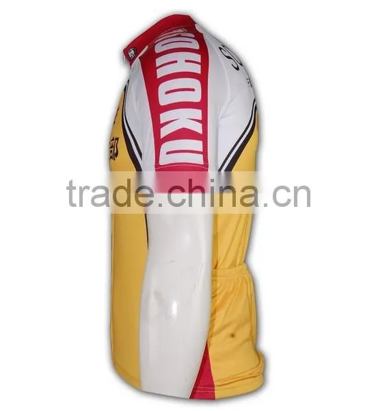 Manufacturer for Sublimation Full Color Print Dry Fit Custom Cycling Jersey photo-2