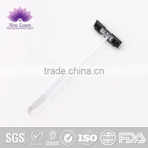 China Factory Supply Transparent Handle Shaving Kit for Man photo-2
