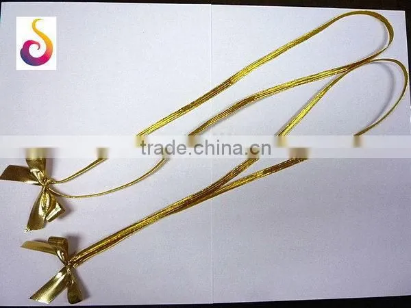 Modern Hot Sale Decoration Min Ribbon Bow With Pearl photo-4
