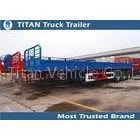 12,500*2,650*2,700 mm Flatbed Semi Trailer With WABCO or Haldex Brake System