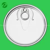 401# Aluminum Easy Open End Can Lid Partial Open