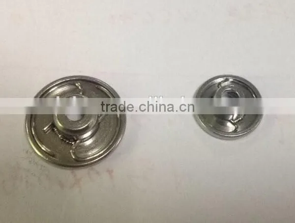 Stainless Steel DIY Jewelry Accessories Unique Steel Snap Button Jewelry Trendy Bracelet Chunks Accessories Press Button Base photo-2